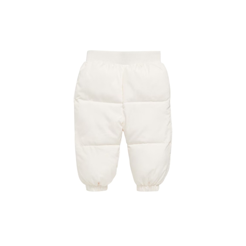 Old Navy Baby Puffer Pants Off White Cream Quilted Snow Pants 3-6M NWT